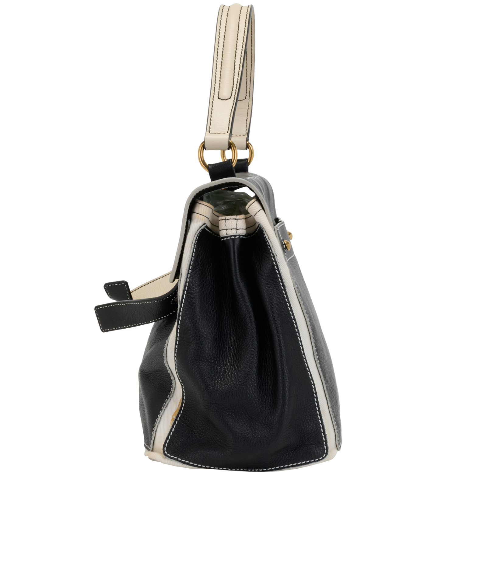 Muse 2, &pound;395, Handbags, Black, Leather, Bottom view